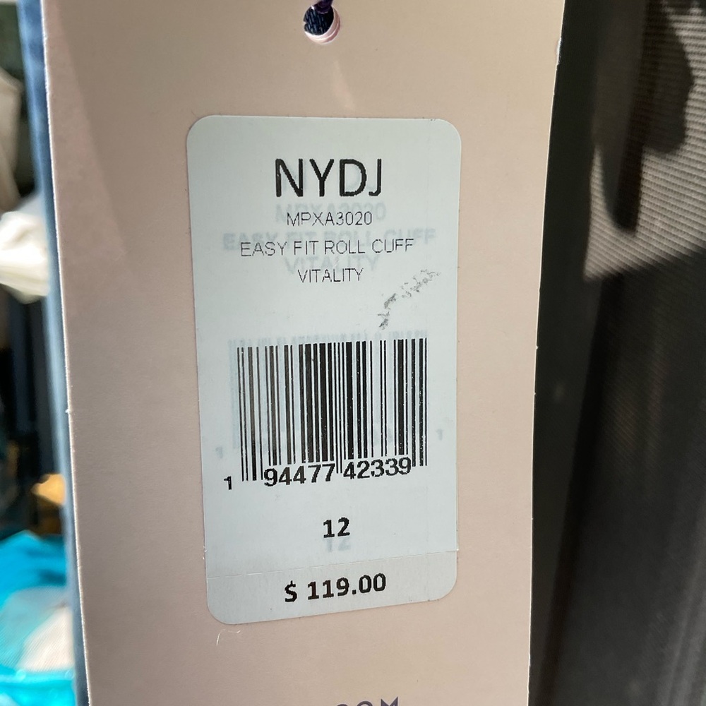 NWT NYDJ Blue Women's Jeans Size 12 - Picture 5 of 9